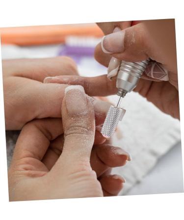 Nail Bits Remove Cuticle Nail Drill Bits Grinding Nail Drill Bit Metal Nail Drill Bit Cuticle Bit for Nail Drill Remove Nail Gel Drill Bits Tungsten Steel Manicure Nail Polish 7x1.2cm As Shown - Buy Online on GoSupps.com