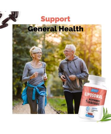 2000mg Liposomal Nicotinamide Riboside with TMG & Pterostilbene | Boost NAD+ & Energy Metabolism | 60 Count - Buy Online on GoSupps.com