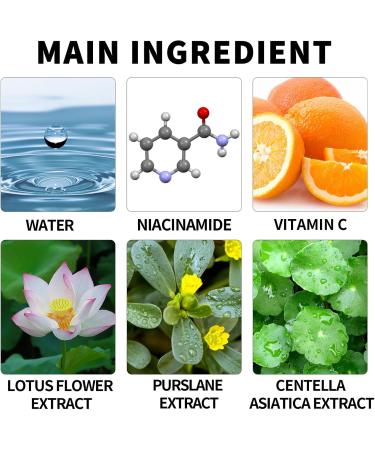 Vitamin C Toner Face Toner For Acne Vitamin C Face Serum Skincare Gifts for Teenage Girl Pore Minimizer Serum Brightening Niacinamide Serum for Anti Aging Reduce Dark Spots&Dullness Nourishing For Dry - Buy Online on GoSupps.com