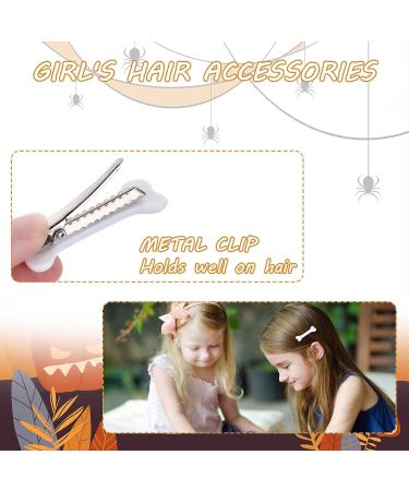 Skull Skeleton Hair Clip Set - Cosplay Costume Decorative Hair Pins for Women and Girls - Buy Online on GoSupps.com