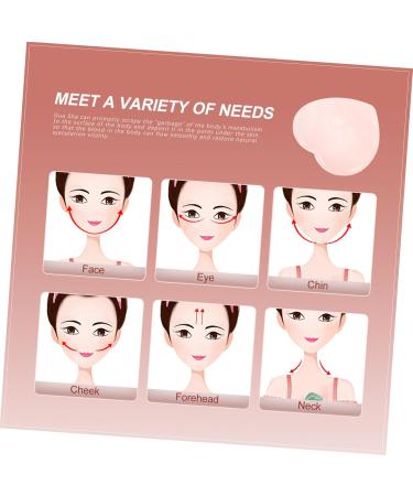 Scraping Board Massage Tool for Muscle Relief - Pink 4.2x4cm | Healthy Scraper & Beauty Accessory - Buy Online on GoSupps.com