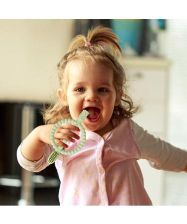 IDEZEK 360 Silicone Training Toothbrush for Toddlers | First Dental Toy for Ages 6-12 | Oral Care Essentials for Babies - Buy Online on GoSupps.com