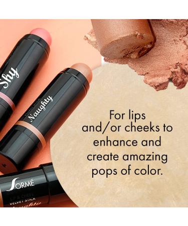 Sorme Treatment Cosmetics Lip and Cheek Velvet Stick - Easy Application Blendable Lightweight Formula Shy - 0.200 Oz | International Shipping Available - Buy Online on GoSupps.com