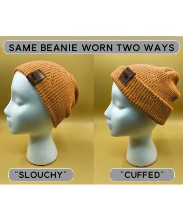 RED CUB Toddler Baby Beanie | Unisex Acrylic Knit Winter Hat | Mustard Yellow 12-36 Months - Buy Online on GoSupps.com