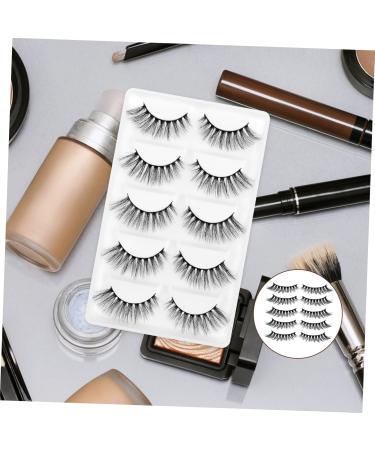 minkissy 5 Pair 3d Flexible False Lashes Fakes Eyelash Magnetic Extension False Eyelashes Cruelty- Long False Eye Lashes False Strip Eyelashes Reusable Fake Eye Lashes Dense - Buy Online on GoSupps.com