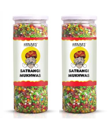HARIBAS Satrangi Mukhwas 240gm X 2 | Mouth Fresheners | After Meal Mukhwas_Packing May Vary