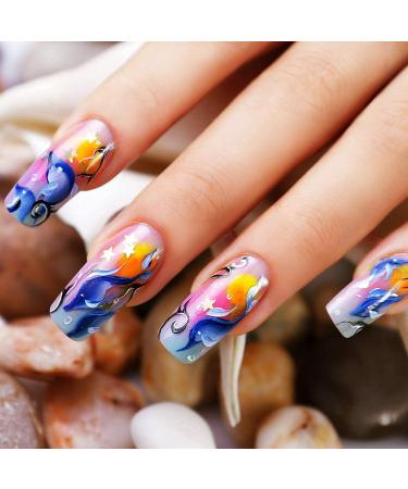 Ancllo 100 Pcs Natural Gel Nail Shape - Full Cover Dual Nail System C Curve Nail Extensions & Manicure Tools - Buy Online on GoSupps.com