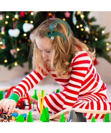 Kichvoe Peacock Hair Pins Cocktail Fascinator Hairpins Hair Fascinators for Women Prom Hair Accessories Prom Headpiece Pearl Hair Clip Peacock Hairpin Head Clip Miss Dish Shape - Buy Online on GoSupps.com