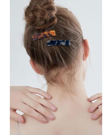 6 Pcs Acetate Seven-Tooth Hair Side Combs - Vintage French Hair Accessories for Women and Girls - Buy Online on GoSupps.com