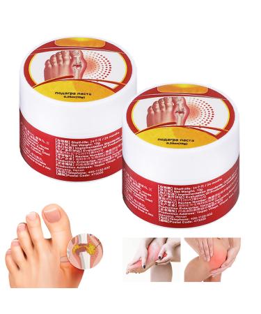 2PCS Urigone Healing Ointment Bunion Cream Bunion Toe Stiffness Relief Cream Ointment Toe Joint Valgus Corrector Cream
