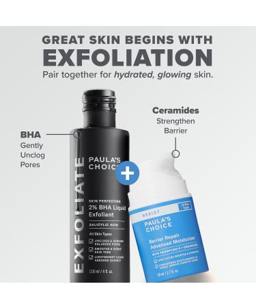 Paula's Choice RESIST Barrier Repair Advanced Face Moisturizer with Ceramides Peptides Deep Hydration Face Cream for Wrinkles Anti-Aging for All Skin Types Fragrance-Free 1.7 Fl Oz - Buy Online on GoSupps.com