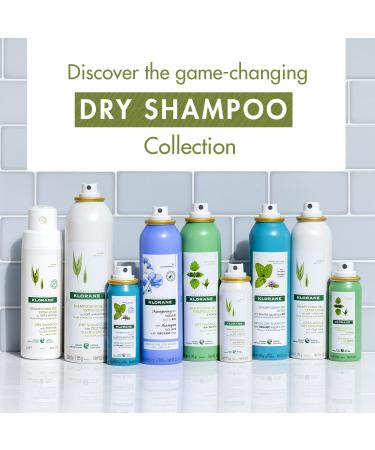 Klorane Dry Shampoo with Oat Milk - Natural Tint for Dark Hair - 5.4oz - Paraben & Sulfate-Free - Buy Online on GoSupps.com