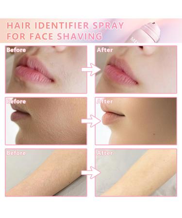 Hair Identifier Spray for Face Shaving | Moisturizing Dermaplaner Tool for Women | Skin Care & Razor Enhancer - Buy Online on GoSupps.com