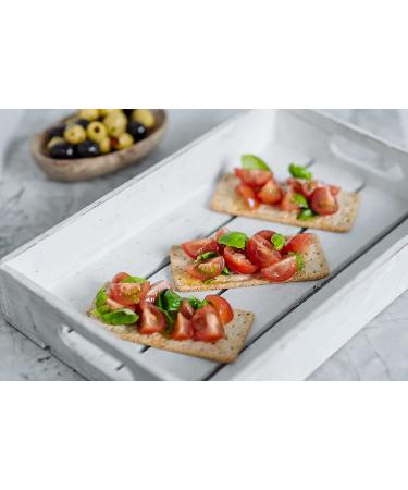 â€œNairn's Gluten Free Flatbread Crackers - Rosemary & Sea Salt, 5.29oz | Healthy Snackâ€‌ - Buy Online on GoSupps.com