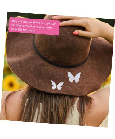 TEHAUX 500 Pcs Tulle Butterfly Accessory Miss Clothing Crafts As Shownx5pcs 0.01X3.5X5CMx5pcs - Buy Online on GoSupps.com