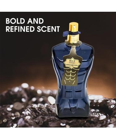 Men's Cologne Blue for Men Gold&Ultra Eau De Toilette for Men-Fresh Romantic Scent Perfume for Men 3.4 Fl Oz Each Natural Spray For All Skin Daily Used - Buy Online on GoSupps.com