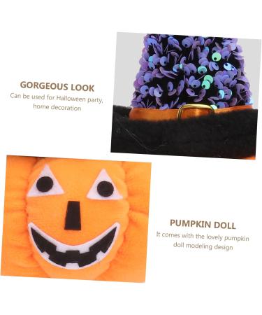LIFKICH 1pc Halloween Ornaments Halloween Pumpkin Stuffed Plush Stuffed Toys Stuffed Pumpkin Halloween Plush Doll Pumpkin Plush Toy Funny Doll Decor Household Props Cotton - Buy Online on GoSupps.com