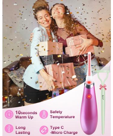 Best Heated Eyelash Curler - USB Rechargeable 24-Hour Long-Lasting Curling Tool for Effortless Lashes - Buy Online on GoSupps.com