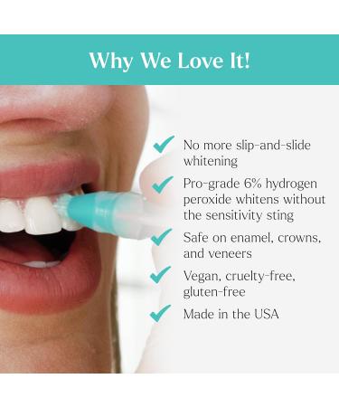 GLO Science So Brilliant Whitening Gel for Teeth Sensitivity Free Tooth Whitener with 6% Hydrogen Peroxide Fast Safe & Effective Includes 10 Gingermint Pods (2 Packs) - Buy Online on GoSupps.com