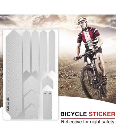 ENLEE Bike Frame Protection Sticker - All Mountain Style Honeycomb High Impact Guard for Maximum Protection - Transparent - Buy Online on GoSupps.com
