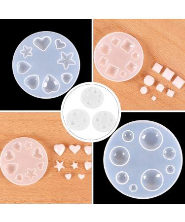 Healifty 3pcs Silicone Jewelry Casting Molds for DIY Earrings, Bracelet, Necklace - Gem Crystal Epoxy Crafting Supplies - Buy Online on GoSupps.com