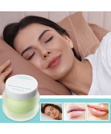Lip mask overnight lip treatment Sleeping Mask Night Repair Sleeping Balm 20G Moisturizing organic balm soothing exfoliator for repair cracked peel moisturizer women - Buy Online on GoSupps.com