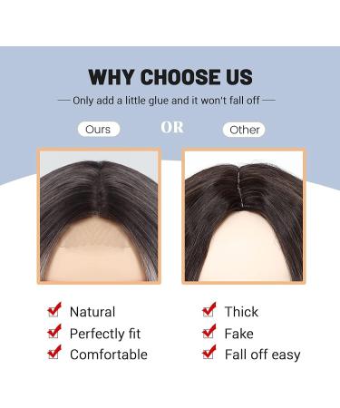 Long Wavy Wig Ombre Platinum Blonde Wigs for Women 24 Inch Middle Part Curly Synthetic Hair Natural Looking Heat Resistant Fiber for Daily Party Use (Ombre Platinum Blonde) - Buy Online on GoSupps.com