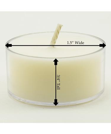 Very Vanilla Scented Soy Tealights - 12 Pack | Long-Lasting Fragrance | Eco-Friendly - Buy Online on GoSupps.com