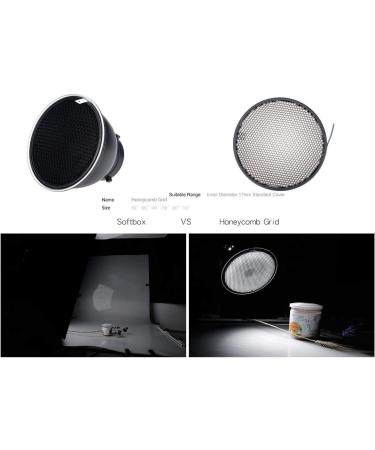 Godox 7 Standard Reflector Diffuser with Honeycomb Grid for Bowens Mount Studio Light - Buy Online on GoSupps.com