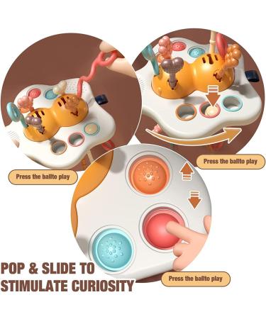 Jiosdo Montessori Toy for Babies 6+ Months Silicone Teething Sensory Egg Set | Motor Skills Development Gift for Infants & Toddlers - Buy Online on GoSupps.com