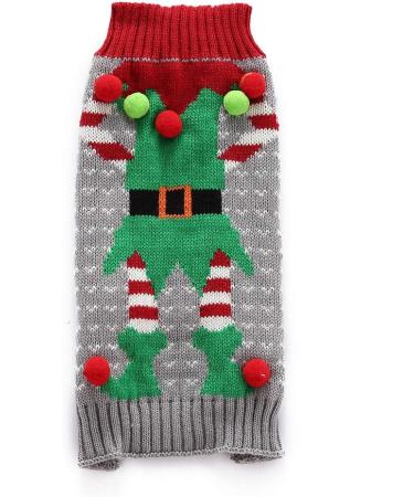 Buy Hrttsy Christmas Dog Sweater - Warm Holiday Pullover for Small & Large Pets | Perfect Winter Costume for Dogs & Cats - Buy Online on GoSupps.com