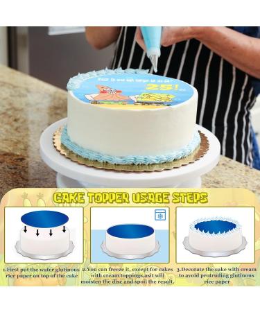 14 Piece Edible Cake Toppers for 25th Birthday | Colorful Cake Decorations & 25th Party Decor - Buy Online on GoSupps.com