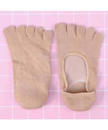 NO-Show Gel Socks for Dry Feet | Moisturizing Spa Socks & 5-Finger Invisible Design - Buy Online on GoSupps.com