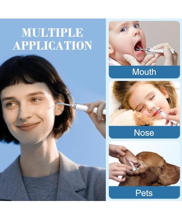 Earwax Removal Tool with 1080p Camera Ear Cleaner with 6 LED Light and Replacement Tips Ear Cleaning kit with Otoscope White - Buy Online on GoSupps.com