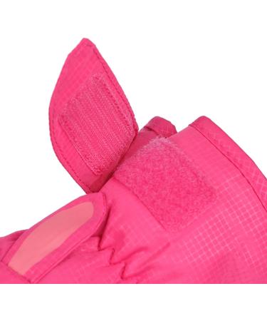 FAYHIJUN Waterproof Kids Mittens | Thermal Fleece Lined Warm Gloves for Boys & Girls | Snow Skiing & Outdoor Activities | Rose Rabbit Design (Ages 7-9) - Buy Online on GoSupps.com