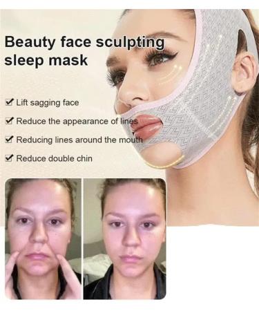DASHENRAN Beauty Face Sculpting Sleep Mask - V Line Lifting Mask for Women (3PCS) - Buy Online on GoSupps.com