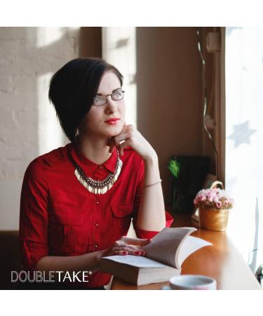 DOUBLETAKE Folding Reading Glasses 2-Pack with Case | 1.50x Magnification - Buy Online on GoSupps.com