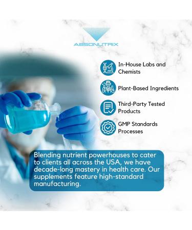 Absonutrix Myo Inositol & D-Chiro Inositol Blend 590mg 4oz - 200 Servings, High Potency, GMP Certified, Non-GMO, Cruelty-Free, Made in USA - Buy Online on GoSupps.com