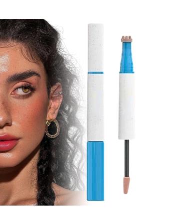 Multifunctional eyeliner pencil with two ends luminous highlighter eyeliner pencil 2-in-1 concealer on both ends eyeliner makeup pen combination travel