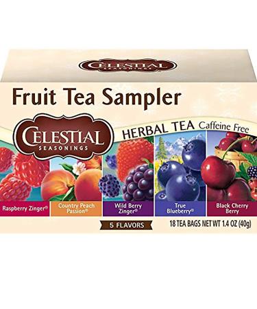 Celestial Seasonings Fruit Tea Sampler - 18 Bags (2 Boxes) - Buy Online on GoSupps.com