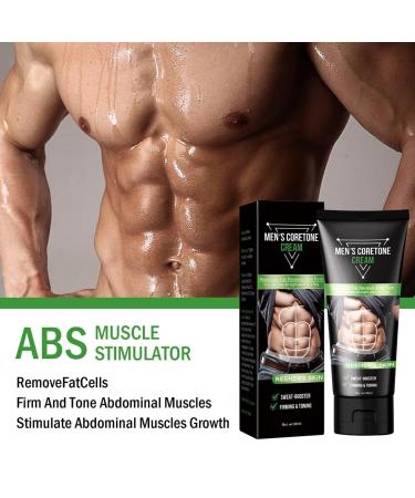 Blusoms Men's CoreTone Cream - Skin Tightening & Abs Sculpting Set for Men (2 Pcs) - Buy Online on GoSupps.com
