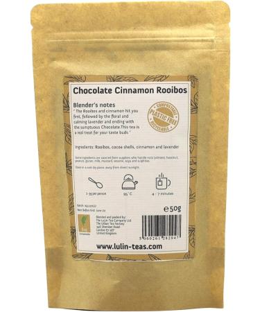 LuLin Teas Chocolate Cinnamon Rooibos Loose Tea 50 g Loose Tea 50 g - Buy Online on GoSupps.com