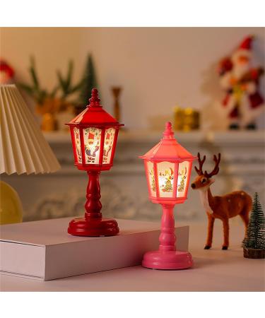 lxuebaix Christmas Wind LED Electronic Candle Light Smokeless Desktop Lamp for Home Garden Yard Decoration New Year Gift Red - Buy Online on GoSupps.com