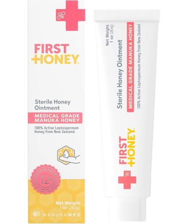 Manuka Honey Ointment + Adhesive Bandages Bundle | Antibiotic-Free Medical Grade for Burns, Cuts, Scrapes & Wound Care - Buy Online on GoSupps.com