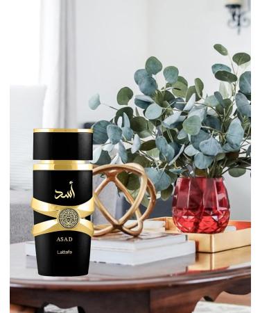 Lattafa Imported Long Lasting Luxury Perfume Spray Asad Premium Refreshing Oud and Musk Fragrances Eau De Parfum 100 ml Perfume for Unisex - Buy Online on GoSupps.com