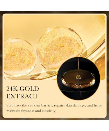  Hppsctink Eye Cream 40g 24K Gold Eye Cream Firming Eye Cream Dark Circles Puffiness & Eye Wrinkles Eye Cream - Buy Online on GoSupps.com