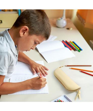 Travel Makeup Brush Holder - Yellow Silicone Portable Cosmetic Organizer for Face Brushes - Soft & Sleek Makeup Tools Bag - Buy Online on GoSupps.com