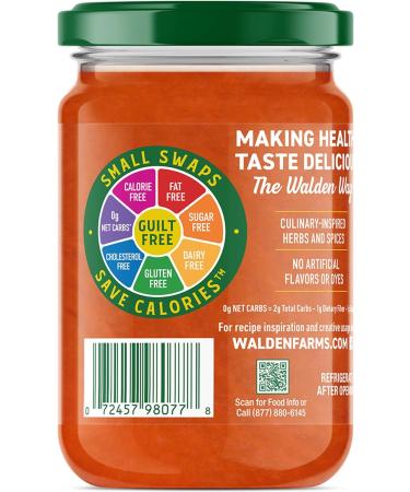 Walden Farms Calorie Free Pasta Sauce Tomato and Basil 340 g - Buy Online on GoSupps.com