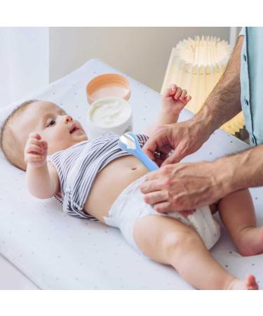 Best Baby Cream Spatula | Soft Diaper Cream Brush & Stroll Spatula | Himmelblau Diaper Paste Tool with Suction Foot - Buy Online on GoSupps.com