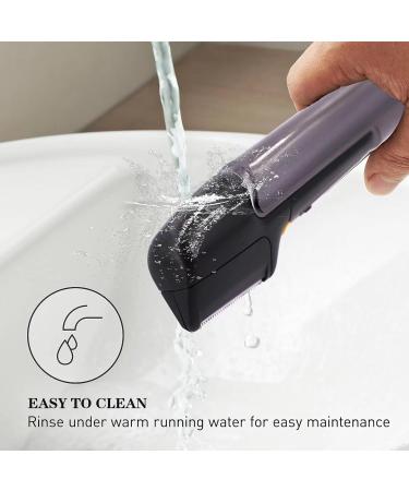 Buy Waterproof Electric Razor for Men - Rechargeable Beard & Body Hair Trimmer - Professional Multi-Functional Groomer for Sensitive Areas - Buy Online on GoSupps.com